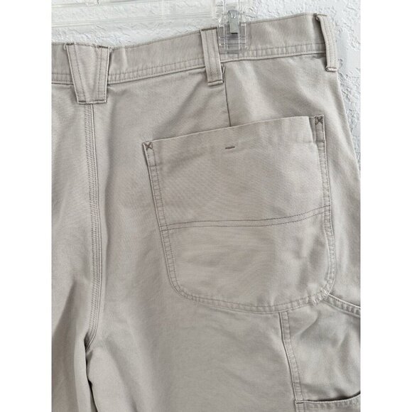 Canyon‎ River Blues Jeans Shorts Sz. 38 100% Cotton Cream Carpenter Gorpcore Y2K - Picture 7 of 11